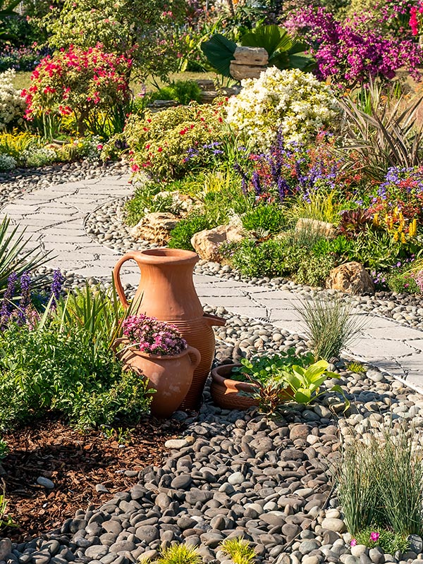 Blumen im Garten